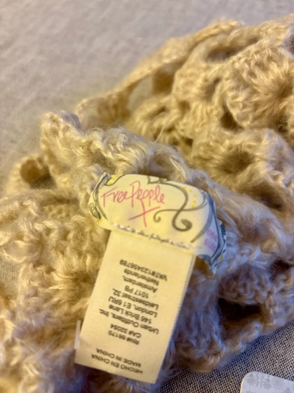 Free People Sweetie Crochet Bonnets - Ivory